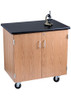 National Public Seating MSC2436 Mobile Storage Science Lab Storage Cabinet  for demonstration use 