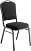 Deluxe Silhouette Back Fabric Stack Chair - NPS 9300