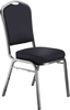 Deluxe Silhouette Back Fabric Stack Chair - NPS 9300