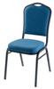 Deluxe Silhouette Back Fabric Stack Chair - NPS 9300