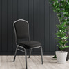 Deluxe Silhouette Back Fabric Stack Chair - NPS 9300 **Chair Only**