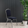 Deluxe Silhouette Back Fabric Stack Chair - NPS 9300 **Chair Only**