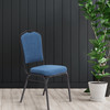 Deluxe Silhouette Back Fabric Stack Chair - NPS 9300 **Chair Only**
