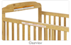 Next Gen Serenity Fixed -Side Wooden Crib - Foundations 2532040 - shows Fixed-side with Clearview End Panel