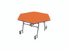Hexagon Mobile EZ Tilt Cafeteria Table - AmTab
