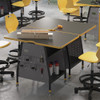 Paragon INVENTHPL463639 Fixed Height Maker Invent Tables with Rectangular High Pressure Laminate Top 36"D x 46"W