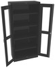Tennsco CVD1870 Deluxe Storage Cabinet with See Through Doors 36x18x78