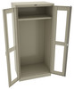 Tennsco CVD2471 Deluxe Wardrobe Cabinet with See Through Doors 36x24x78