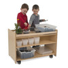 Whitney Brothers WB1835 Mobile Garden Center 36"W x 19.50"D x 24.50"H