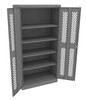 Tennsco 7218-PD Standard Storage Cabinet with Perforated Doors 36x18x72