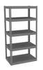 Tennsco RXHS-362472 Z-Line Die Rack Steel Shelving Unit 36 x 24 x 72