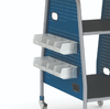 Paragon INVENT-CLOVER30-PH Fixed Height Maker Invent Tables with Phenolic Top 39 D x 44 W with eyelet holes to hang tools 