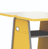 Paragon INVENT-CLOVER40-PH Fixed Height Maker Invent Tables with Phenolic Top 39 D x 40 W with cord management 