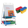 Classic Royal Reading Writing Center with 8 Small Open Tubs - Copernicus RC005-PTP1