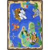 Books Are Treasures Rectangle - Joy Carpets 1962