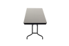 AmTab Rectangle Folding Table with Plywood Core and Fixed Height