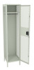 Tennsco VSL-181872-1 Steel Single Tier One Wide Ventilated Locker with Legs 18 x 18 x 78