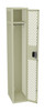 Tennsco VSL-121872-A Steel Single Tier One Wide Ventilated Locker without Legs 12 x 18 x 72
