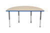 AmTab Half Round Activity Table with Dry Erase Top