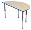 Half Round Activity Table with Dry Erase Top - AmTab WAHR