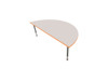 Half Round Activity Table with Dry Erase Top - AmTab WAHR
