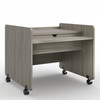 Mobile Computer Desk - Tot Mate (TM2321 Shadow Elm Gray Shown)