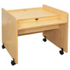 Mobile Computer Desk - Tot Mate TM232 **Maple - One Student**