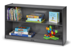 Jonti-Craft Adjustable Mobile Straight-Shelf - Gray
**Toys Not Included**
