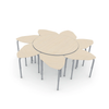 Scholar Craft SC6200SP Kaleidoscope Solid Plastic Intersect Desk
**Sold Individually / Additional Desks and Table Sold Separately**
