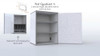 Quad Pod Table with Butcher Block Top - CEF