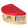 Jonti-Craft Read-a-Round Semi Circle - red