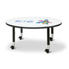 Jonti-Craft Berries Round Dry Erase Table - Mobile 