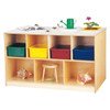 Birch Mobile Twin Storage Island - Jonti-Craft