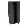 Tennsco STS-121872-C Assembled Steel Single Tier 3 Wide Locker without Legs 36 x 18 x 72