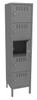 Tennsco BS5-151512-1 Assembled Steel 5 Tier Box Lockers with Legs 15 x 15 x 66 