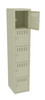 Tennsco BS5-121512-A Assembled Steel 5 Tier Box Lockers without Legs 12 x 15 x 60
