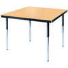 Modern Classic Square Shaped Activity Table with Adjustable Height - Allied USA Modern Classic Square Shaped Activity Table with Adjustable Height - Allied USA