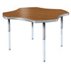 Modern Classic Clover Shaped Activity Table with Adjustable Height - Allied USA CLS48CL Modern Classic Clover Shaped Activity Table with Adjustable Height - Allied USA CLS48CL