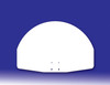 Polyethylene Fan Backboard - SportsPlay 542-500