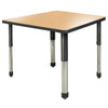 Square Adjustable Activity Table with AERO Legs - Allied ARO0000(SQ)