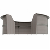 Linea Italia ZU299 5 Unit Curved Reception Desk 143 W x 133 L