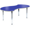 Aero Doodle Shaped Activity Table with Adjustable Height - Allied USA ARO4272DD Aero Doodle Shaped Activity Table with Adjustable Height - Allied USA ARO4272DD