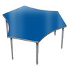 Aero Team Shaped Activity Table with Adjustable Height - Allied USA ARO6072TM Aero Team Shaped Activity Table with Adjustable Height - Allied USA ARO6072TM
