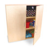 Whitney Brothers WB3535 Lockable Wall Mounted Cabinet