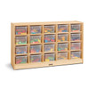 20 Tub Mobile Storage - Jonti-Craft (clear bins)