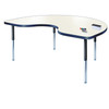 Dry Erase Kidney Activity Tables with Modern Classic Legs - Allied CLS-K-DE 