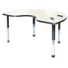 Aero Kidney Shaped Dry Erase Table with Adjustable Height - Allied USA  Aero Kidney Shaped Dry Erase Table with Adjustable Height - Allied USA