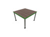 Square All Welded Utility Table with High Pressure Laminate Top - AmTab