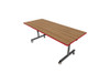 Mobile EZ Tilt Rectangle Table with High Pressure Laminate Top - AmTab