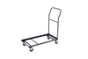 Amtab Folding Chair Cart 1